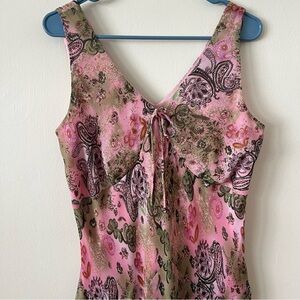 Karin Stevens vintage y2k Paisley Dress